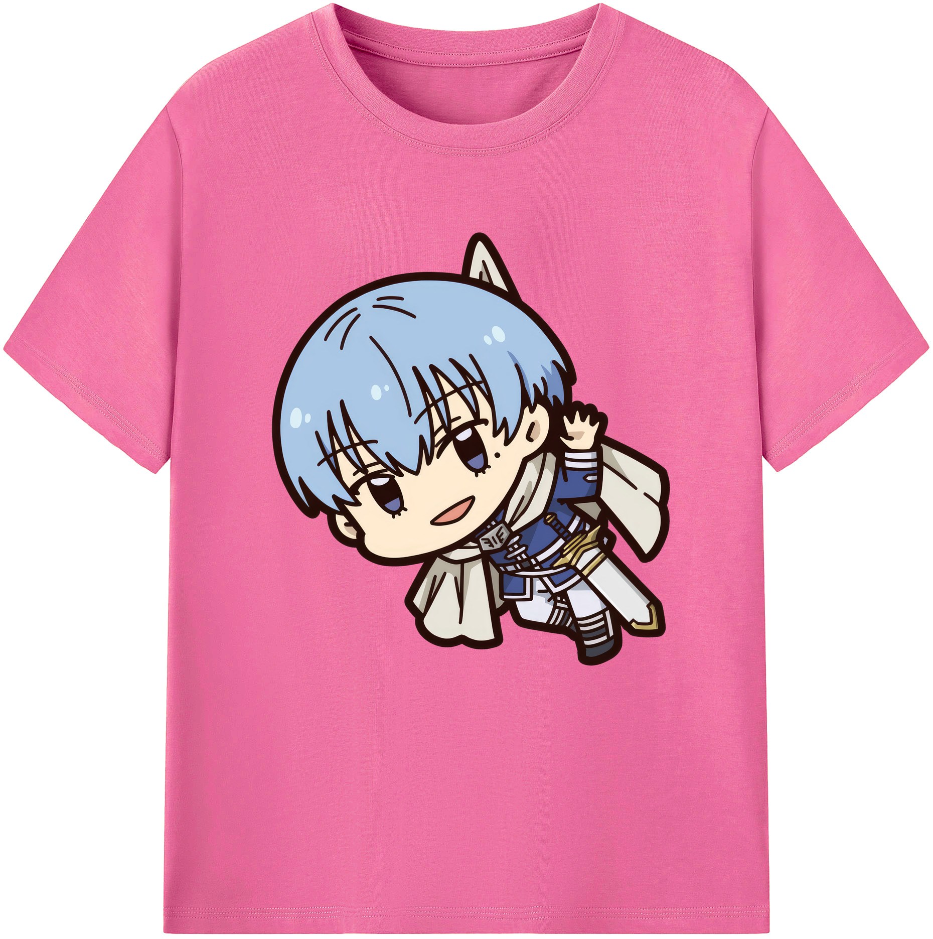 （画像用） 葬送のフリーレン Frieren レディースカジュアルプリントTシャツ（綿100％）